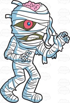 236x346 An Angry Mummy Cartoon And Illustrations
