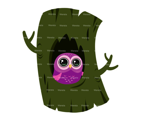 570x453 Items Similar To Cute Owl Clipart Digital Christmas Easter