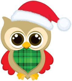 236x266 Cute Christmas Owl Clip Art