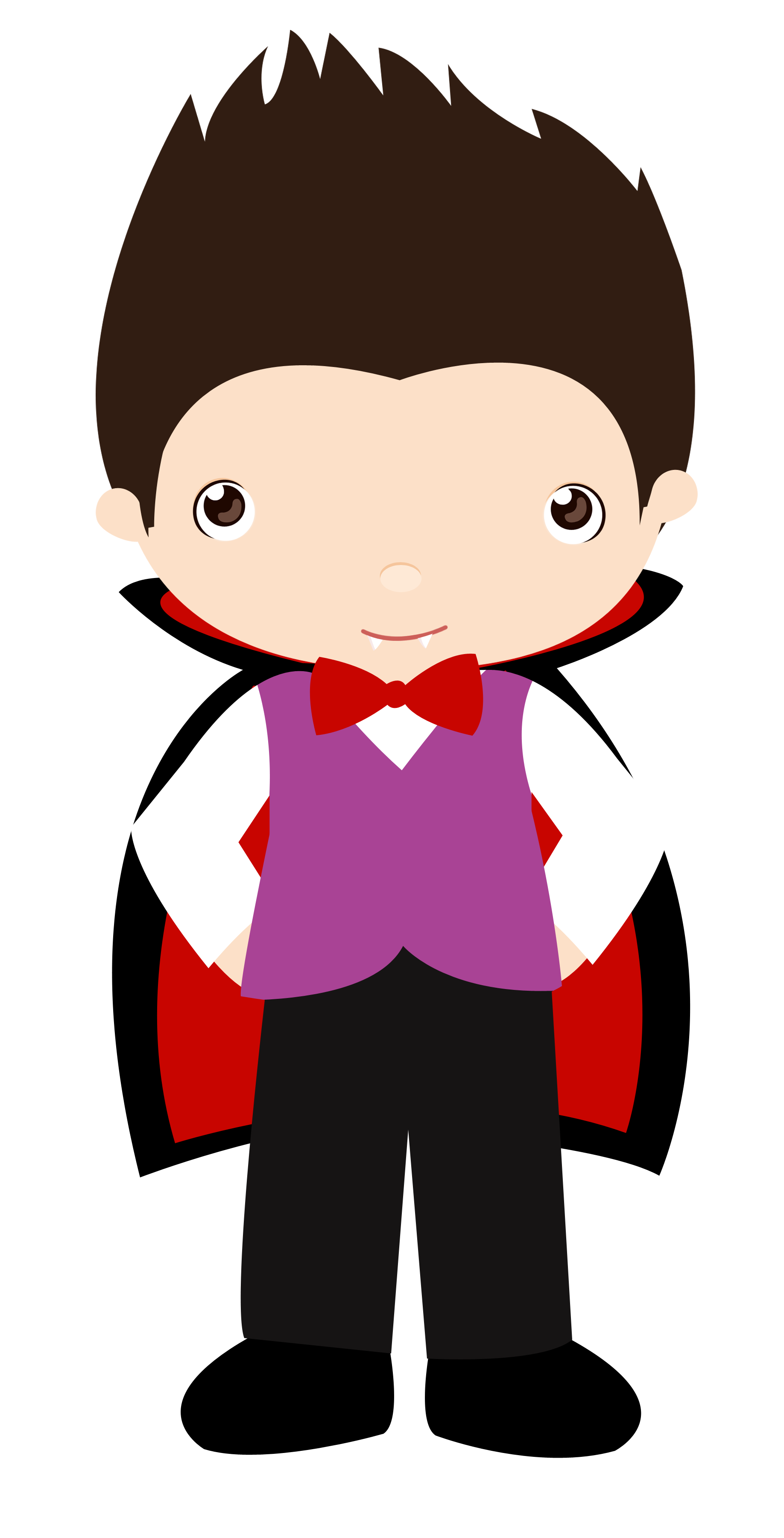 1836x3600 Halloween Costume Party Clipart