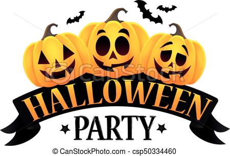450x307 Halloween Party Sign Theme Image 6