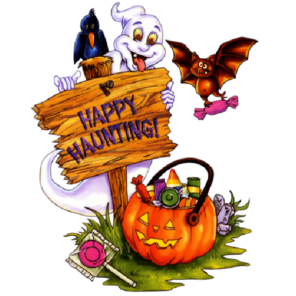 600x600 Halloween Cartoon Clip Art
