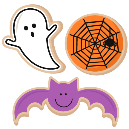 432x432 Halloween Cookie Clip Art