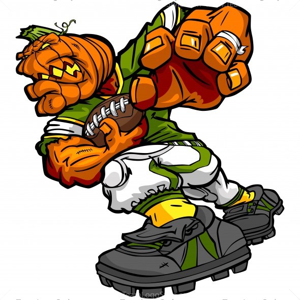 590x590 Pumpkin Football Logo