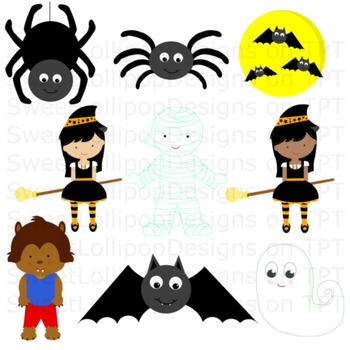 350x350 Halloween Clip Art