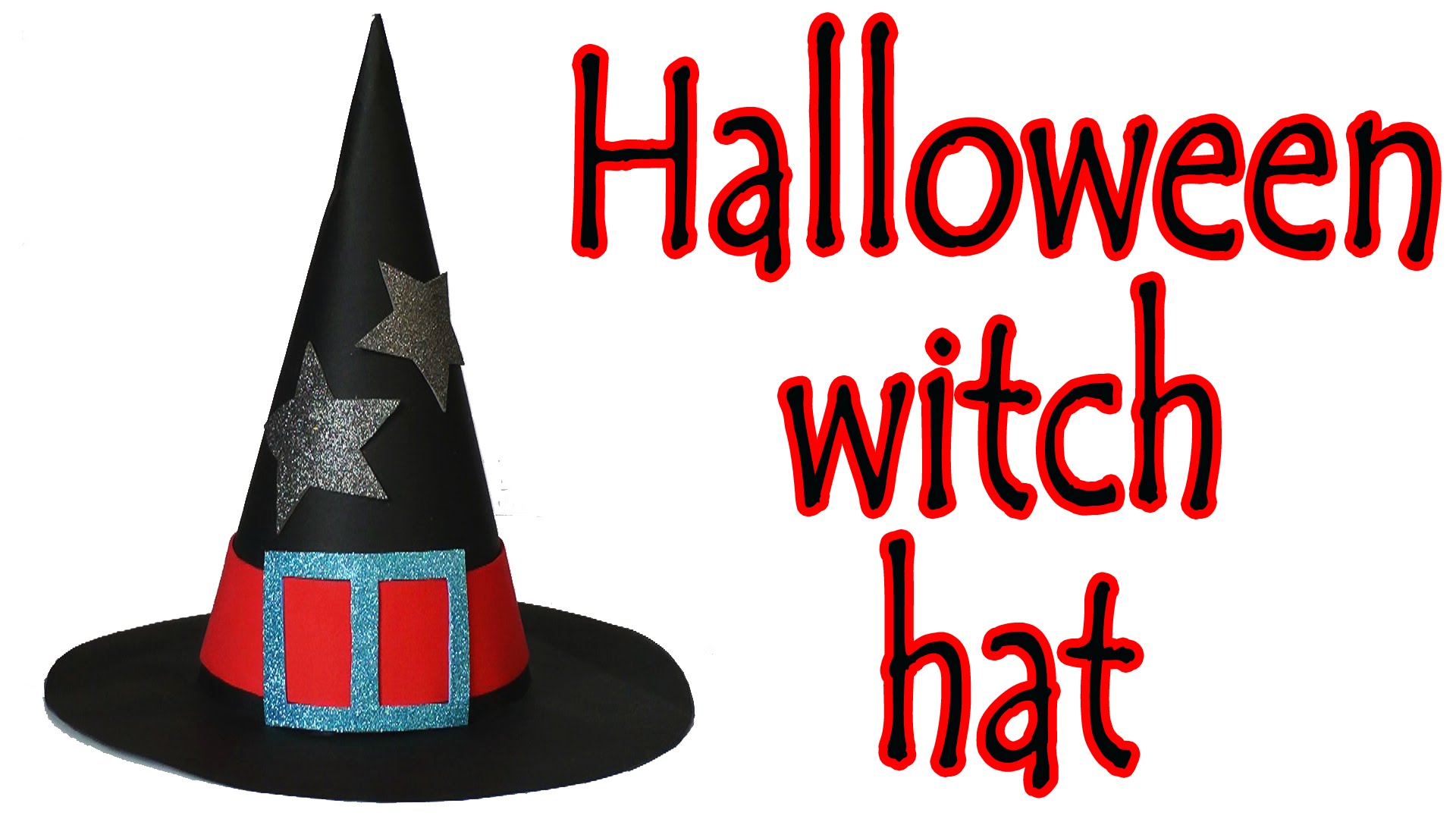 1920x1080 Witch Hat Clipart Craft