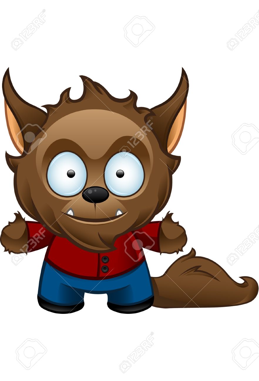 882x1300 Clip Art Werewolf Clip Art