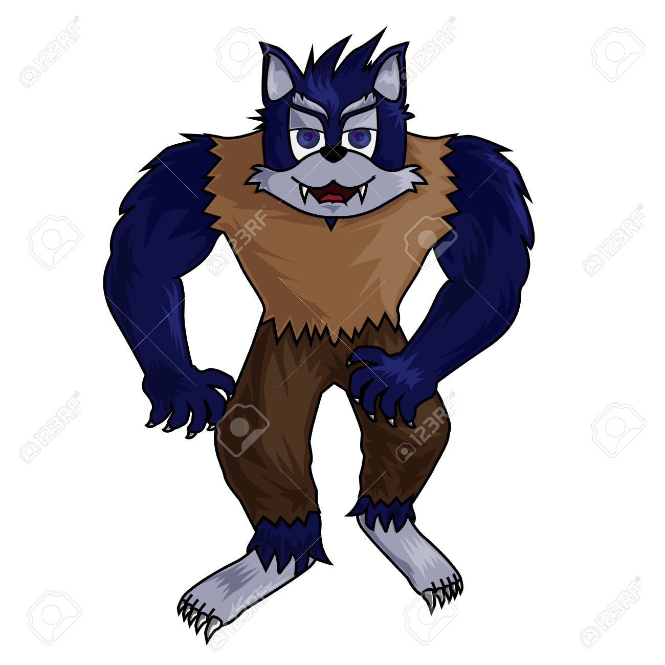 1300x1300 Werewolf Clipart