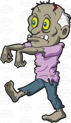 236x407 Pirate Zombie With A Sword Cartoon Clipart Amp Vectors