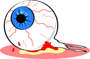 300x198 Zombie Clipart Eyeball