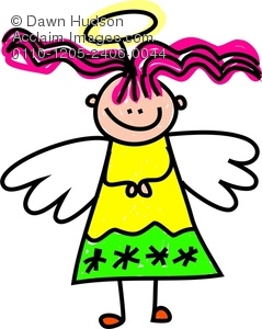 239x300 Clipart Illustration Of An Angelic Looking Little Girl With A Halo