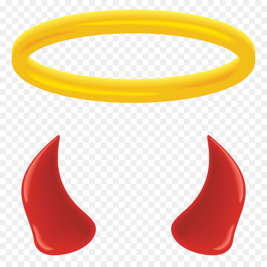 900x900 Angel Halo Devil Clip Art