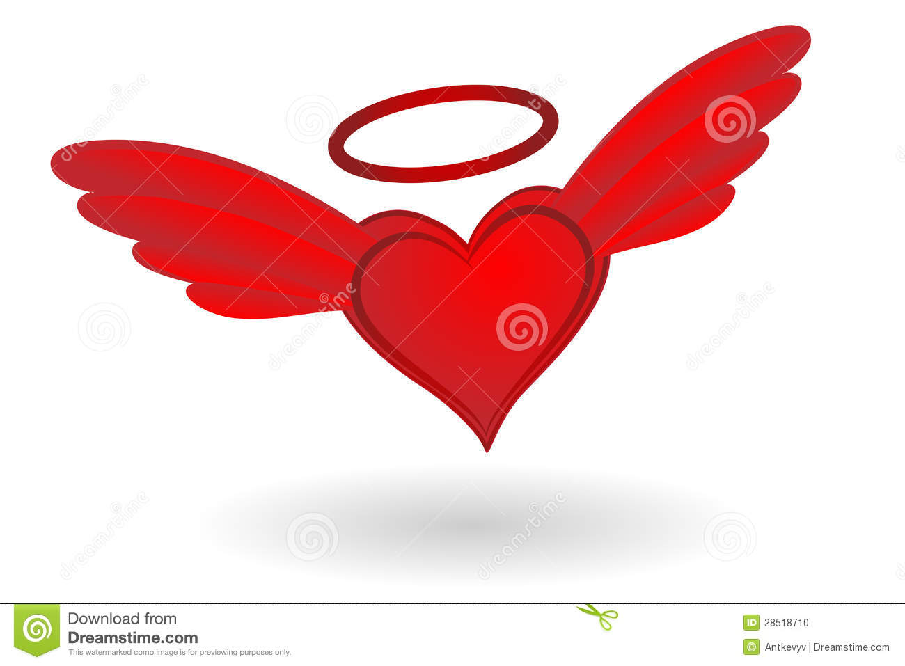 1300x957 Hearts With Halo Clipart