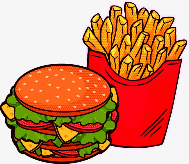 650x564 Fries Burger, French Fries, Hamburger, Food Png And Vector