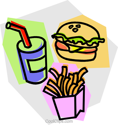 Hamburger And Fries Clipart at GetDrawings | Free download