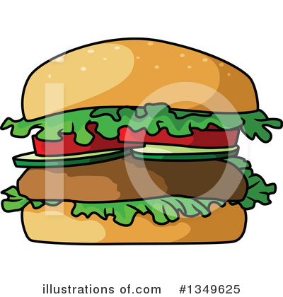 400x420 Hamburger Clipart