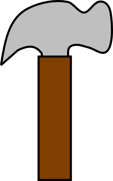 372x596 Hammer Cliparts