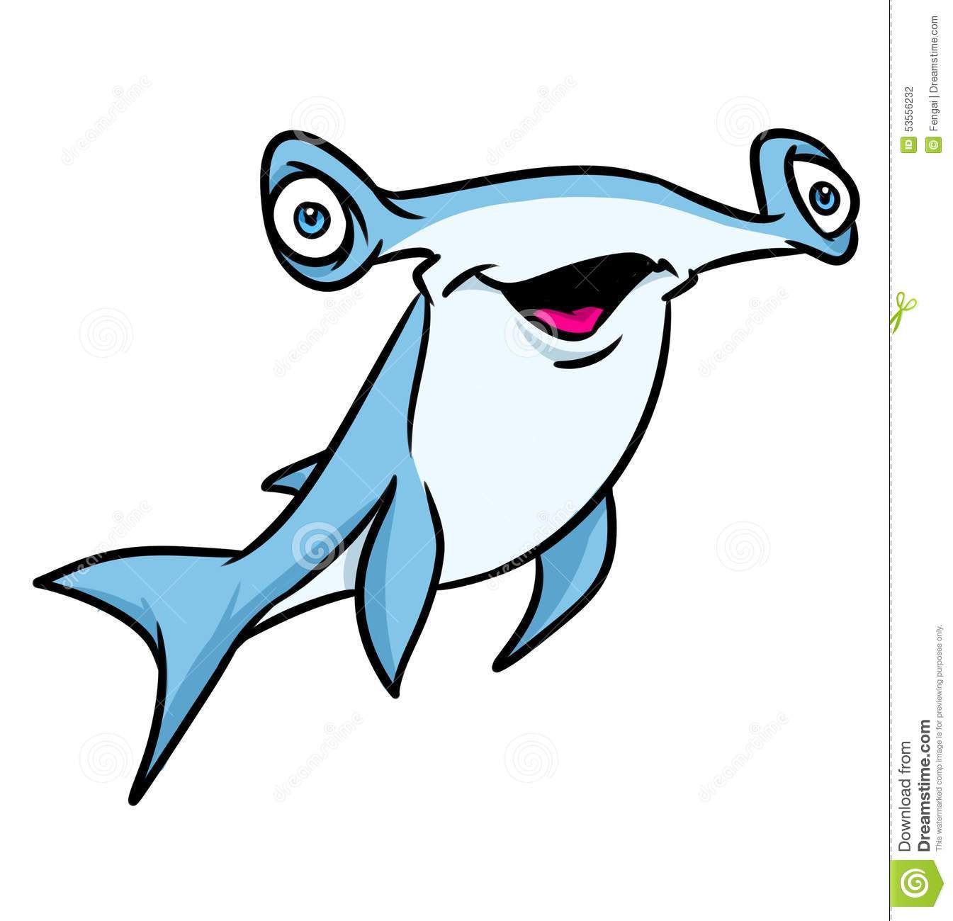 1345x1300 Hammerhead Clipart Cool