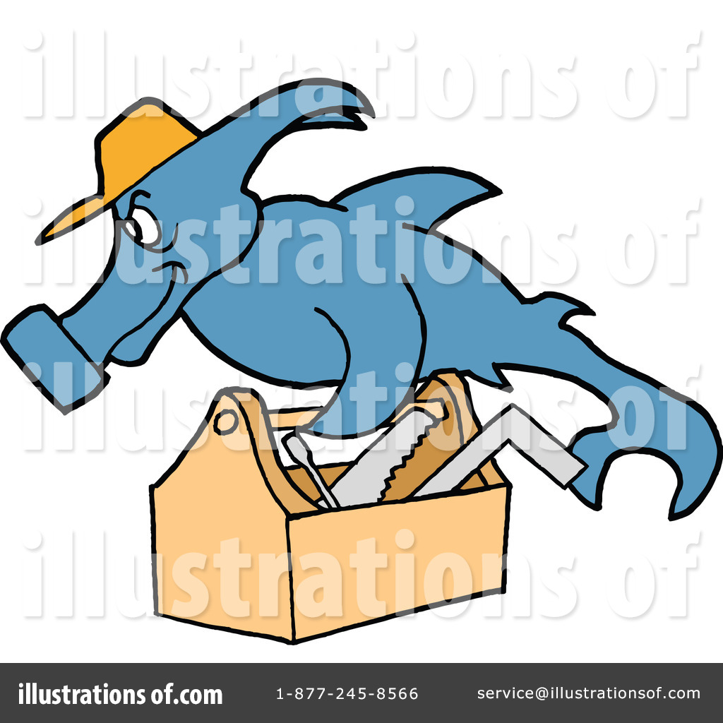 1024x1024 Hammerhead Shark Clipart
