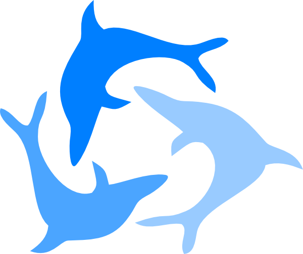 600x504 Light Blue Dolphin Png, Svg Clip Art For Web