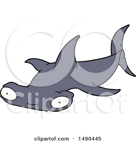 450x470 Royalty Free (Rf) Hammerhead Shark Clipart, Illustrations, Vector