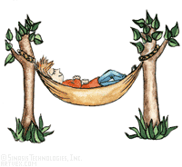 200x184 Camping Clip Art Hammock Illustration Camping