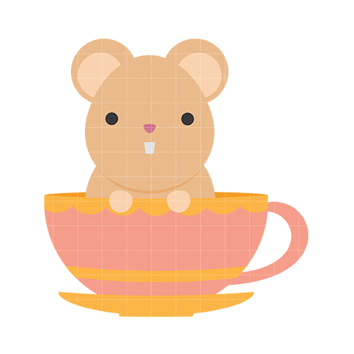 504x504 Teacup Hamster Clip Art Clipart Panda