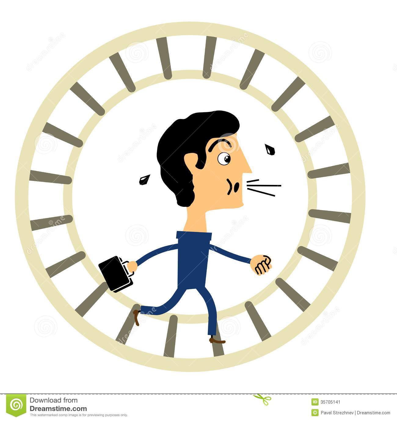 1300x1380 Man On Hamster Wheel Clipart