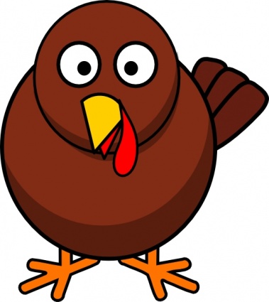 379x425 Free Download Of Turkey Round Cartoon Clip Art Vector Graphic