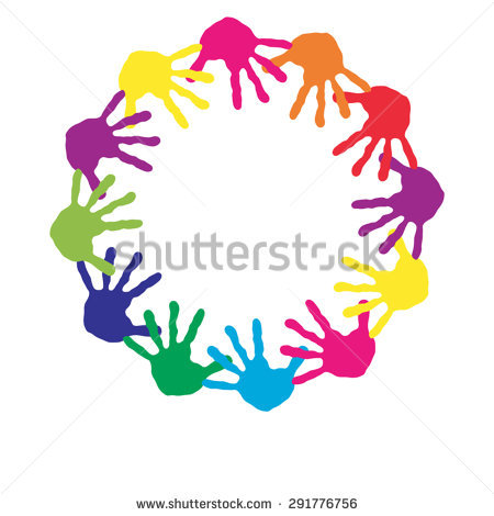 450x470 Handprint Clipart Paint Hand