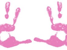 220x165 Baby Handprint Clipart Ba Hand Print Clip Art Clipart Panda Free