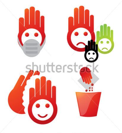 412x450 Hand Washing Cartoon Clipart