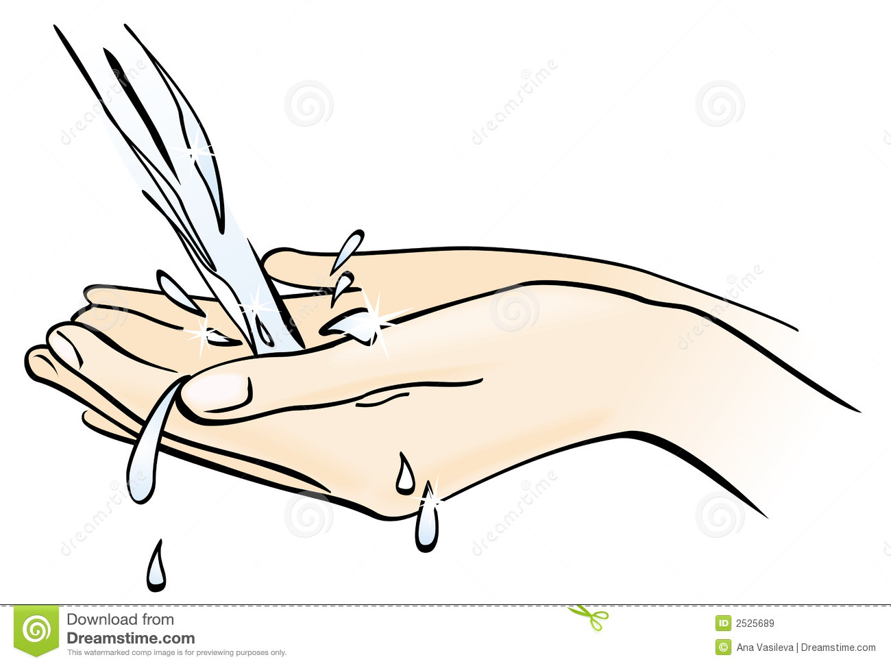 1300x972 Hand Washing Vector Download