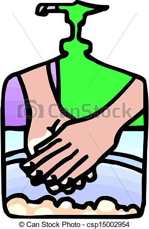 306x470 Vector Washing Hands Clipart Vector