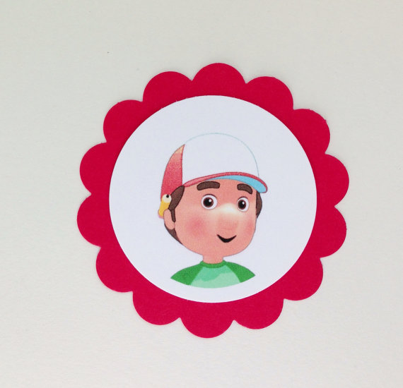 570x550 Handy Manny Gift Tags Amp Cupcake Toppers 12ct