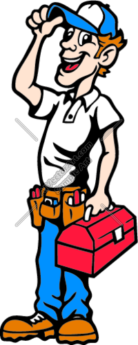200x500 Handyman Clipart And Vectorart Occupations
