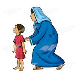 160x160 Abeka Clip Art Hannah And Samuel