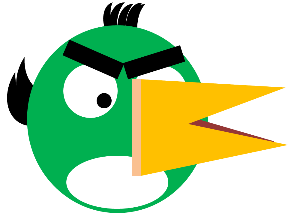 960x720 Angry Bird Clipart
