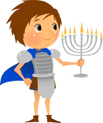 340x407 Hanukkah Clip Art