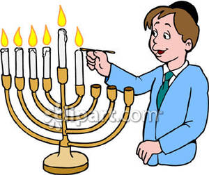 300x252 Lighting The Hanukkah Menorah Clip Art Cliparts