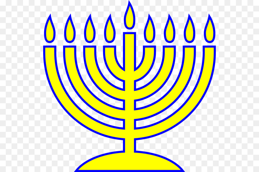 900x600 Menorah Hanukkah Clip Art