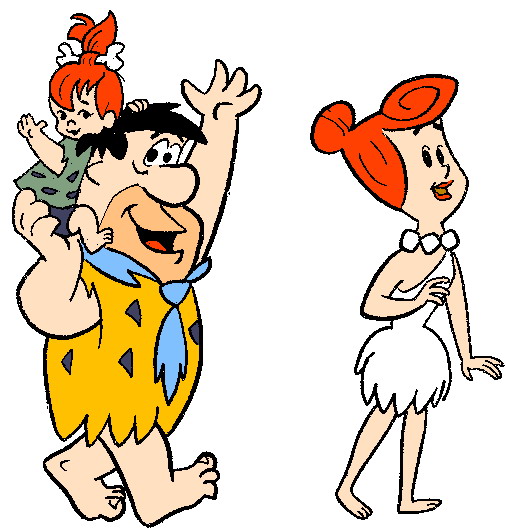 506x530 Flintstones Clip Art