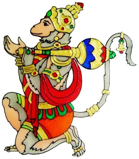 455x518 Hindu God Hanuman Quaff Spirituality