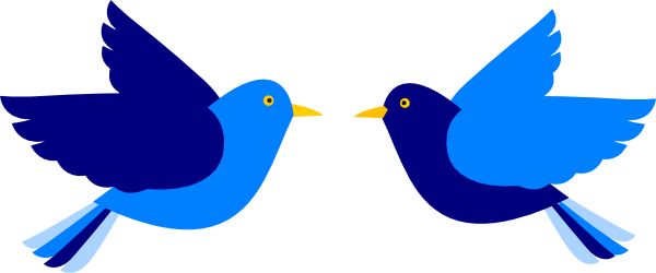600x250 Clip Art Bluebird Of Happiness Clipart