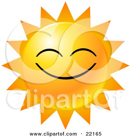 450x470 Clipart Illustration Of A Yellow Emoticon Face Displayed As