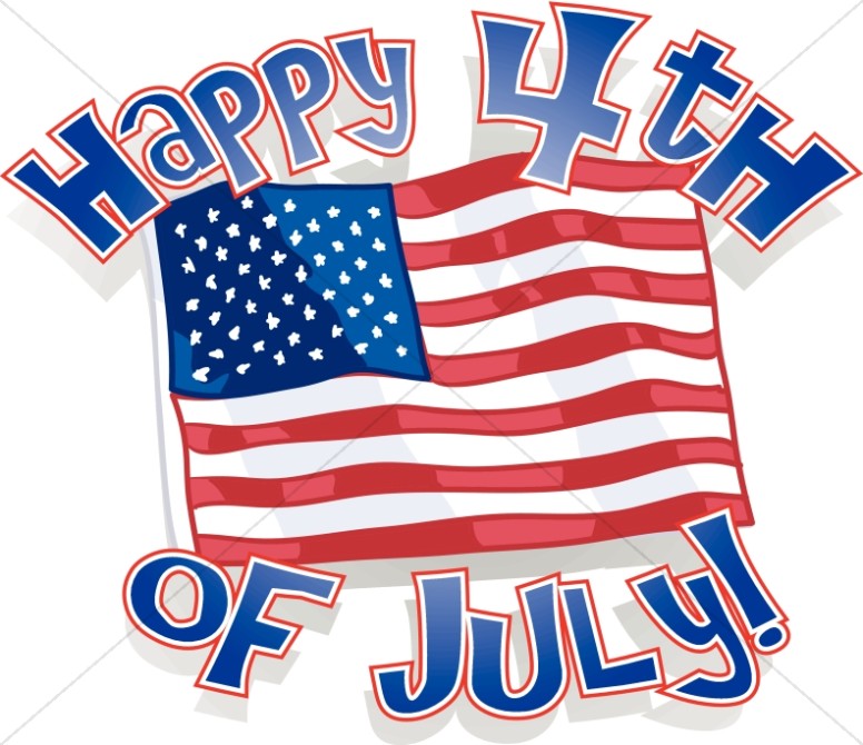 776x670 Happy 4th Of July Around Our Flag Independence Day Word Art