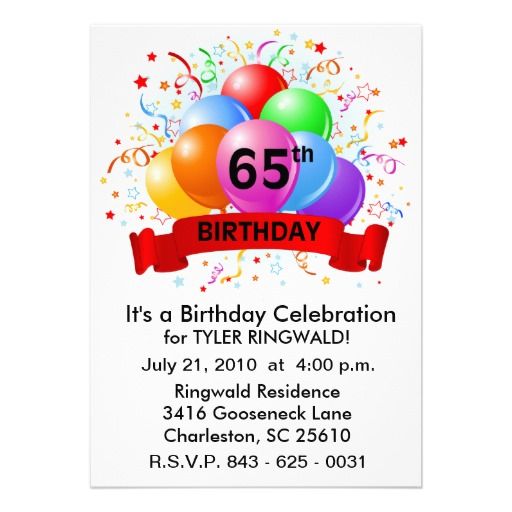 512x512 Happy 65th Birthday Clip Art