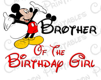340x270 Mickey Mouse Brother Of The Birthday Boy Image Printable Clip Art