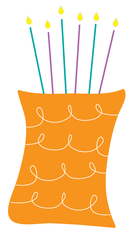 407x741 Birthday Cake Cupcake Clip Art