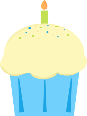 300x399 Cupcake Clip Art